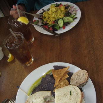 Zookers Restaurant - roast beef provolone stack (nice portion of beef) w/ chicken curry salad - American Near Me - Carpinteria, California Zookers Restaurant - roast beef provolone stack (nice portion of beef) w/ chicken curry salad - American Near Me - Carpinteria, California