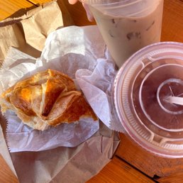 Coffee and croissant Coffee and croissant