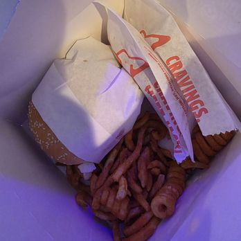 Jack in the Box - Munchie Meal of Horror - Double Chicken Sandwich of Terror, 2 Tacos and Curly Fries - Fast Food Near Me - Sacramento, California