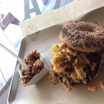 Eola General - Vegan roast with Kimchi bagel - Convenience Stores Near Me - Orlando, Florida Eola General - Vegan roast with Kimchi bagel - Convenience Stores Near Me - Orlando, Florida
