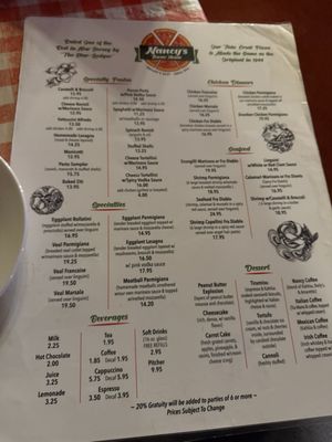 Menu photo 3 Nancy's Towne House Rahway, NJ Menu photo 3 Nancy's Towne House Rahway, NJ