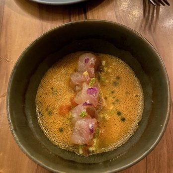 Emmer & Rye - Red snapper crudo - Tapas/Small Plates Near Me - Austin, Texas