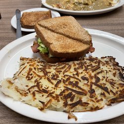 Durango Diner - BLT and hash browns