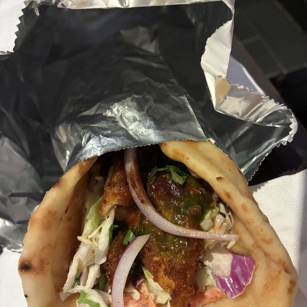 Botiwalla by Chai Pani - Fish naan wrap/sandwich - Indian Near Me - Atlanta, Georgia
