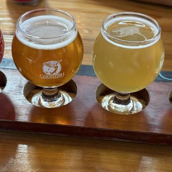 Ghostfish Brewing - Beer flight - Breweries Near Me - Seattle, Washington Ghostfish Brewing - Beer flight - Breweries Near Me - Seattle, Washington