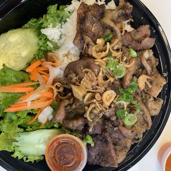 Pho Nom Nom - Grilled pork with rice - Vietnamese Near Me - Rockville, Maryland