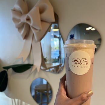 Tea Lab - Crème brûlée milk tea - Bubble Tea Near Me - Plantation, Florida Tea Lab - Crème brûlée milk tea - Bubble Tea Near Me - Plantation, Florida