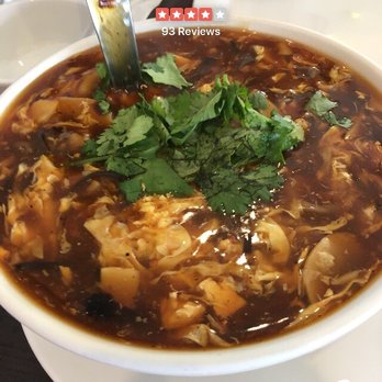 Chili Pepper House - Seafood hot and sour soup (med $7.99) - Hakka Near Me - Vancouver, British Columbia Chili Pepper House - Seafood hot and sour soup (med $7.99) - Hakka Near Me - Vancouver, British Columbia
