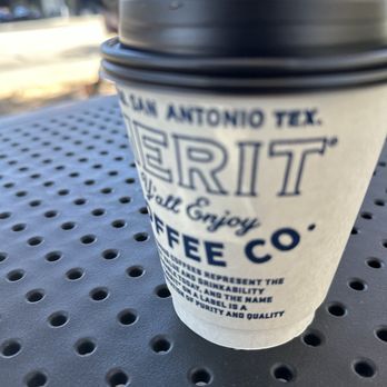 Merit Coffee - Patio view looking out towards Lamar Blvd - Coffee & Tea Near Me - Austin, Texas Merit Coffee - Patio view looking out towards Lamar Blvd - Coffee & Tea Near Me - Austin, Texas