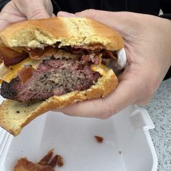 Bourbon Hills BBQ & Outdoors - Perfectly Smoked Brisket Burger ever