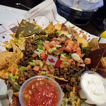 The Canadian Brewhouse - Nachos with beef - Sports Bars Near Me - Chestermere, Alberta The Canadian Brewhouse - Nachos with beef - Sports Bars Near Me - Chestermere, Alberta