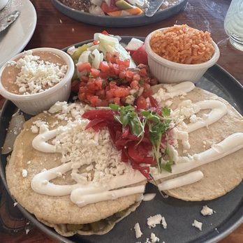 Mi Casa Grill - Mulitas plate - nopales and pollo asado - Mexican Near Me - Richmond, California