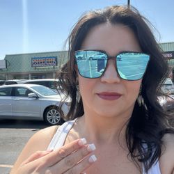 Ocean Nail Spa - Yep, that's me and my fresh nails. If you're looking to get your nails done and want to be happy at the end, this is your place to go.