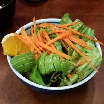 Geta - $3 side salad.. It comes with avocado!! - Japanese Near Me - Oakland, California Geta - $3 side salad.. It comes with avocado!! - Japanese Near Me - Oakland, California