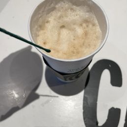 Mocha almost half foam