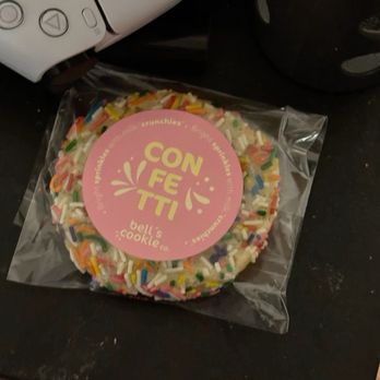 Bell's Cookies - confetti cookie - Desserts Near Me - Seattle, Washington