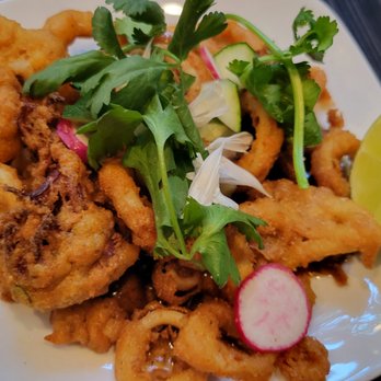 Bhuna - Chickpea Battered Calamari - Indian Near Me - Portland, Oregon Bhuna - Chickpea Battered Calamari - Indian Near Me - Portland, Oregon