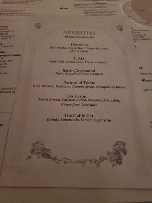 Menu photo 5 North Beach Restaurant San Francisco, CA Menu photo 5 North Beach Restaurant San Francisco, CA