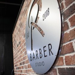 R Barber Studio - R Barber Studio Logo