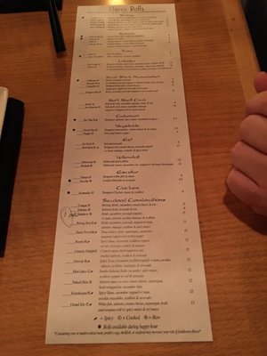 Menu photo 7 Ronin Sushi and Bar Daytona Beach, FL