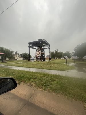 Worlds Largest Hand Painted Czech Egg by null