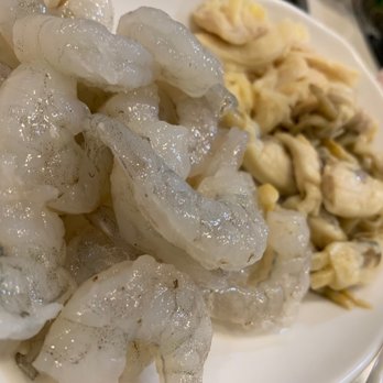 Homey Hot Pot & Sushi - Shrimp and clam/muscle - Hot Pot Near Me - Bloomington, Indiana Homey Hot Pot & Sushi - Shrimp and clam/muscle - Hot Pot Near Me - Bloomington, Indiana