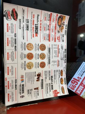 Menu photo 4 Shakey's Pizza Parlor Victorville, CA