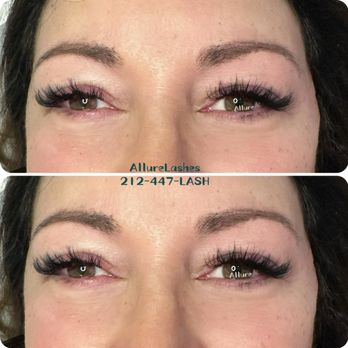 Allure Lashes - Dramatic Volume (whispy mixed length) - Eyelash Service Near Me - New York, New York Allure Lashes - Dramatic Volume (whispy mixed length) - Eyelash Service Near Me - New York, New York