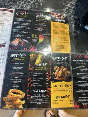 Menu photo 1 Mister Peri Peri’s Grill Redding, CA Menu photo 1 Mister Peri Peri’s Grill Redding, CA