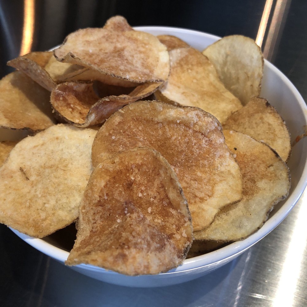 Nomad Eatery - House salt & vinegar chips - New American Near Me - South Jordan, Utah