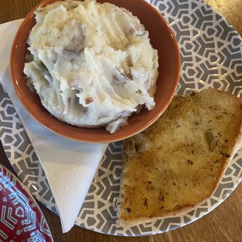 Nando's Peri-Peri - Mashed Potatoes and Garlic bread - Portuguese Near Me - Ashburn, Virginia