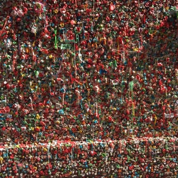 The Gum Wall - Local Flavor Near Me - Seattle, Washington