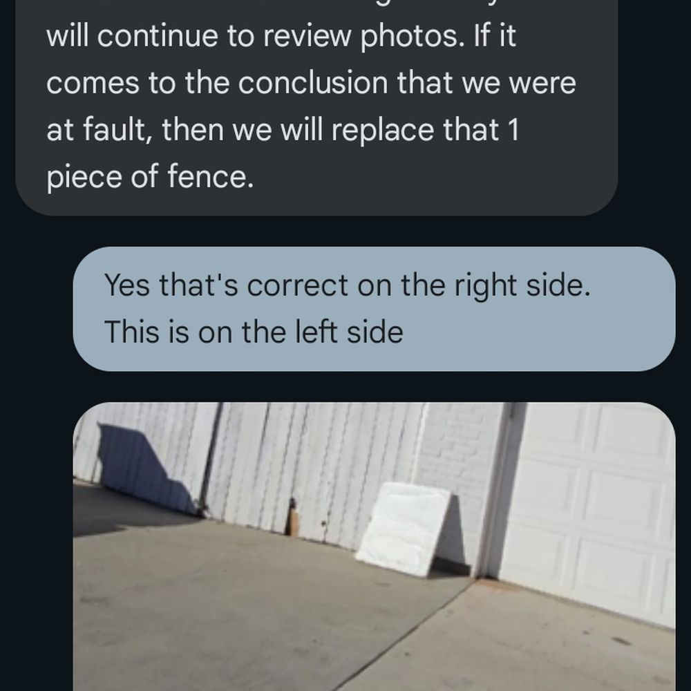 Wences Roofing Team - Im still currently waiting for them to bring me the replacement piece of fence..it's been 8 months.... - Roofing Near Me - Santa Ana, California Wences Roofing Team - Im still currently waiting for them to bring me the replacement piece of fence..it's been 8 months.... - Roofing Near Me - Santa Ana, California