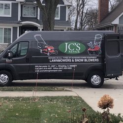 JC's Repairs - Their van that they used to pick up and drop off