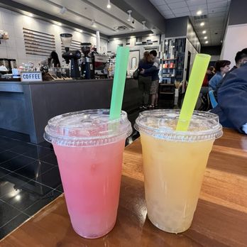 Renew Coffee N Bakery - Renew Pink & Renew Peach | 2/25/2023 - Coffee & Tea Near Me - Frisco, Texas