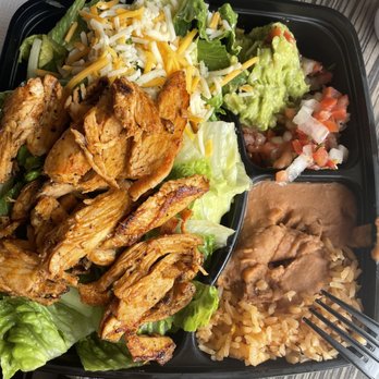 Liberty Taco - Chicken Freedom Salad Bowl - Fajita Chicken. So good! - Mexican Near Me - Houston, Texas Liberty Taco - Chicken Freedom Salad Bowl - Fajita Chicken. So good! - Mexican Near Me - Houston, Texas