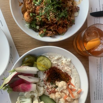 The Bower - Happy Hour Whipped Feta + Cauliflower - New American Near Me - New Orleans, Louisiana The Bower - Happy Hour Whipped Feta + Cauliflower - New American Near Me - New Orleans, Louisiana