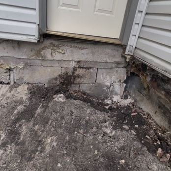 Miranda Concrete Company - removed wooden porch and found this. - Masonry/Concrete Near Me - Fargo, North Dakota Miranda Concrete Company - removed wooden porch and found this. - Masonry/Concrete Near Me - Fargo, North Dakota