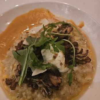 Atrium - Corn and Mushroom Rissotto - New American Near Me - Atlanta, Georgia Atrium - Corn and Mushroom Rissotto - New American Near Me - Atlanta, Georgia