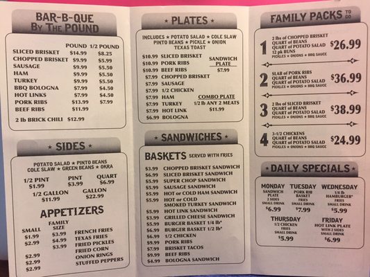 Menu photo 3 Riscky's North Richland Hills, TX Menu photo 3 Riscky's North Richland Hills, TX