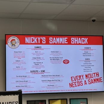 Nicky’s Sammie Shack - Menu - Sandwiches Near Me - Warrior, Alabama Nicky’s Sammie Shack - Menu - Sandwiches Near Me - Warrior, Alabama