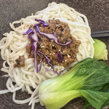 Dumpling Hours  - Dan Dan Sesame Paste Dry Noodles - Dim Sum Near Me - Brentwood, California