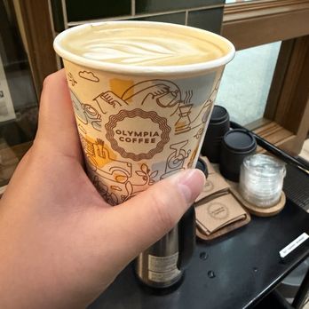 Olympia Coffee - Vanilla latte - Coffee & Tea Near Me - Seattle, Washington