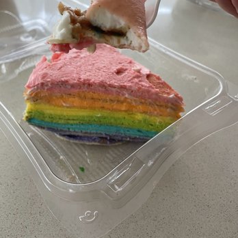 Bellecour Bakery at Cooks - Rainbow Love Vanilla Crepe - Bakeries Near Me - Minneapolis, Minnesota