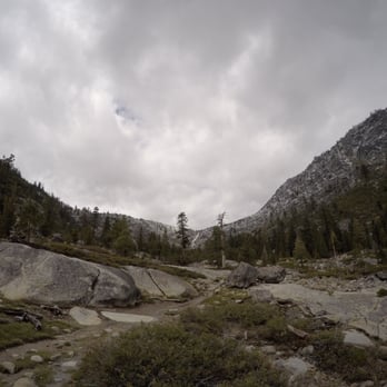 Horsetail Falls Hike - The teeny tiny picture of the fall. Still so stunning even from afar. - Hiking Near Me