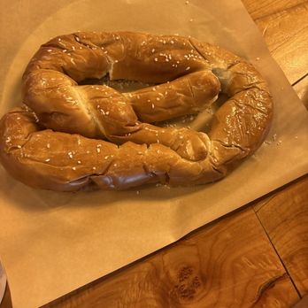 Western Red Brewing - Huge pretzel!! - Breweries Near Me - Poulsbo, Washington