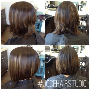 Before And After Of An Initial Graduated Bob Gone Wrong Yelp
