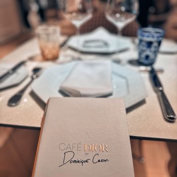 Cafe Dior By Dominique Crenn - Menu - Coffee & Tea Near Me - Dallas, Texas