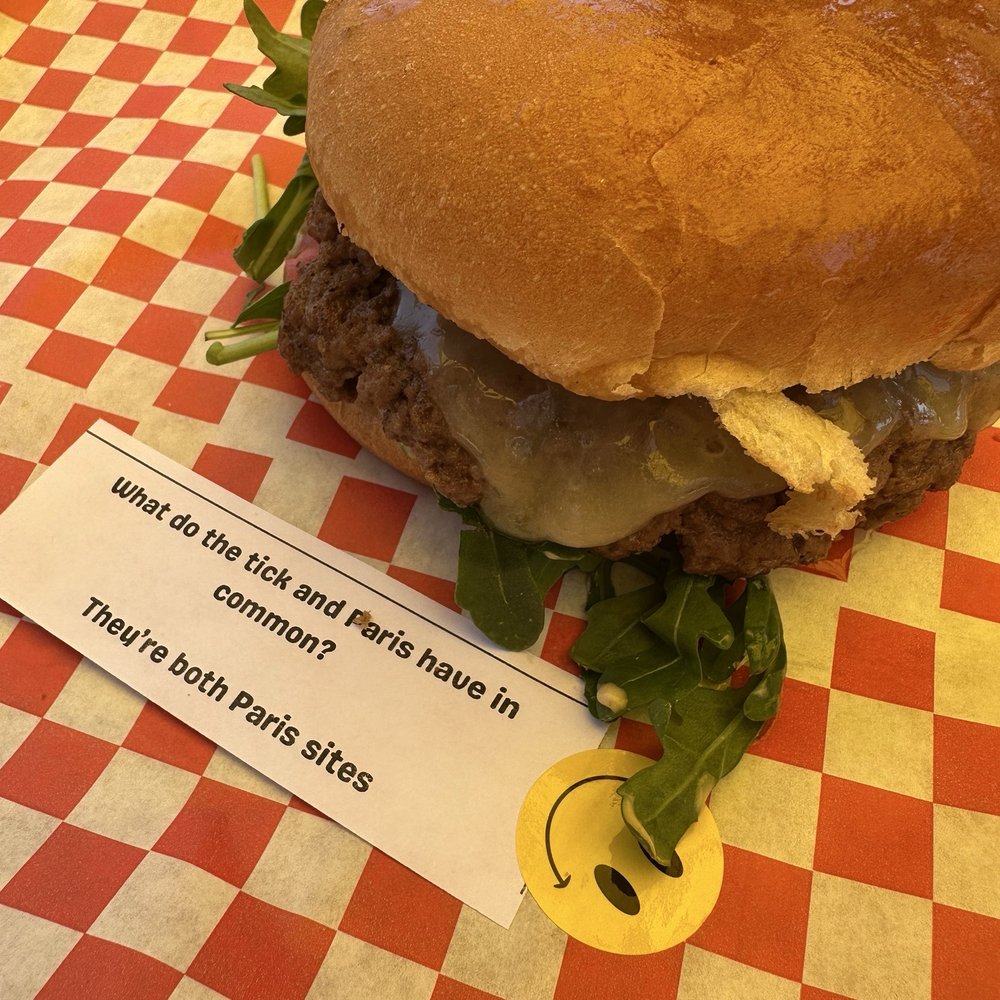 Dad Jokes Cheesyburger - California burger - Burgers Near Me - Frisco, Texas Dad Jokes Cheesyburger - California burger - Burgers Near Me - Frisco, Texas