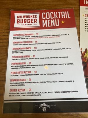 Menu photo 1 Milwaukee Burger Company La Crosse, WI Menu photo 1 Milwaukee Burger Company La Crosse, WI